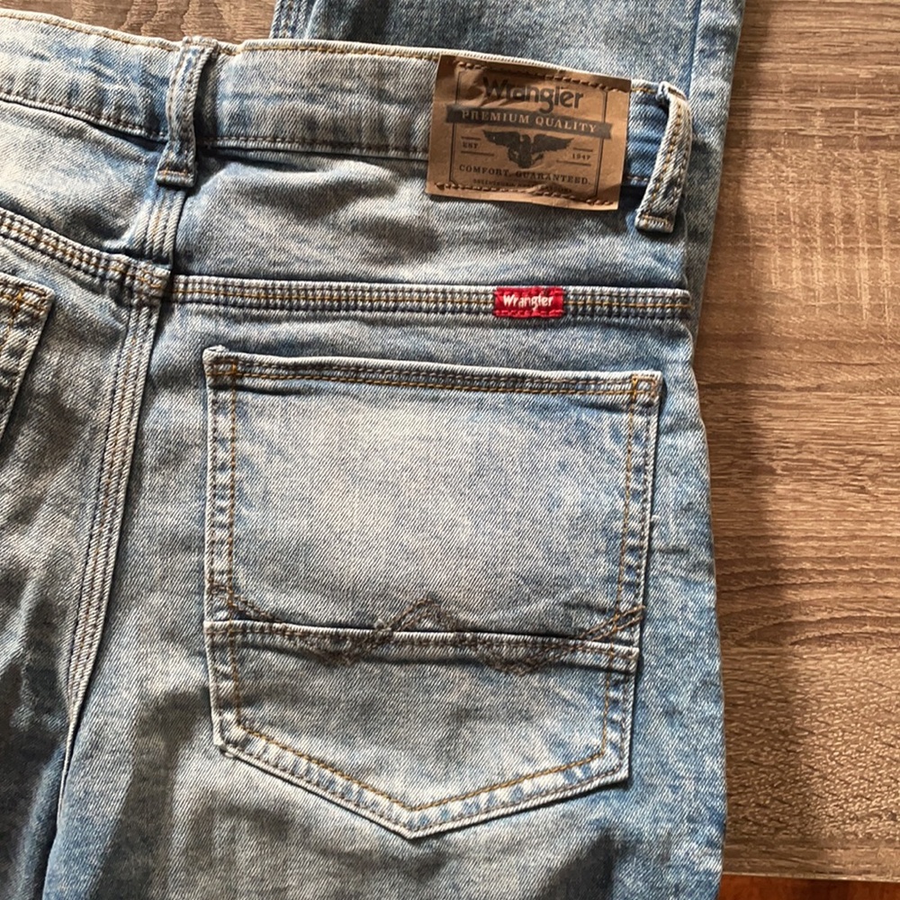 Stonewashed Wranglers